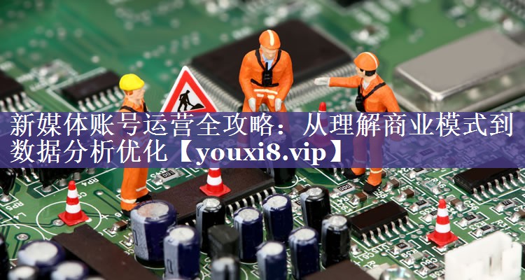 新媒体账号运营全攻略：从理解商业模式到数据分析优化